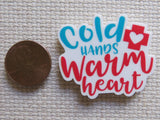 Second view of Cold Hands Warm Heart Needle Minder.