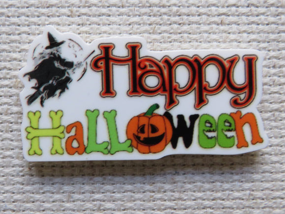 First view of Happy Halloween Needle Minder.