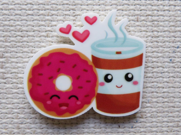 first view of Donut and Coffee Needle Minder.