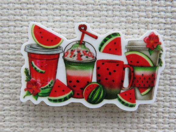 First view of Our Favorite Watermelon Drinks Needle Minder.