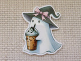 First view of Latte Sipping Witch Ghost minder.