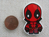 Second view of Deadpool Needle Minder.