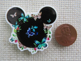 Second view of Fluttering Butterfly Mickey Mouse Ears Needle Minder.