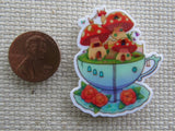 Second view of Mushroom Village Needle Minder.