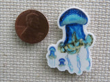 Second view of Man o War Jellyfish Needle Minder.