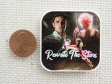 Second view of Rewrite the Stars Couple Needle Minder.