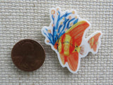 Second view of Angel Fish Needle Minder.