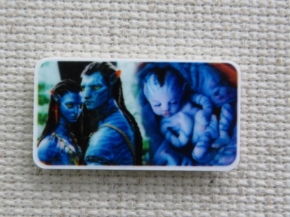 First view of Avatar Baby and Parents Needle Minder.