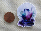 Second view of Crystal Ball Needle Minder.