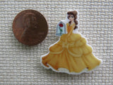Second view of Belle with the Enchanted Rose Needle Minder.