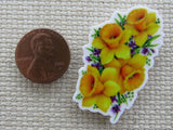 Second view of Yellow Daffodils Needle Minder.