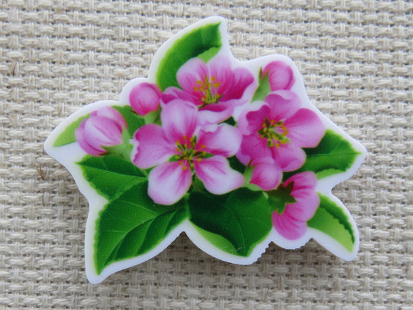 First view of Pink Violets Needle Minder.