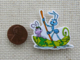 Second view of Bugs Life Needle Minder.