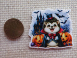 Second view of Hedgehog Vampire Fun Needle Minder.