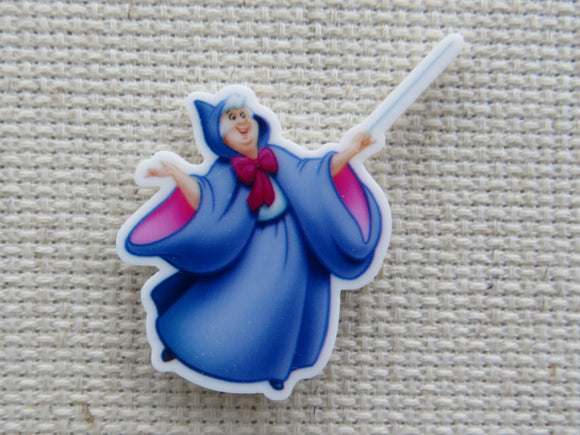 First view of Cinderella's Fairy Godmother Needle Minder.