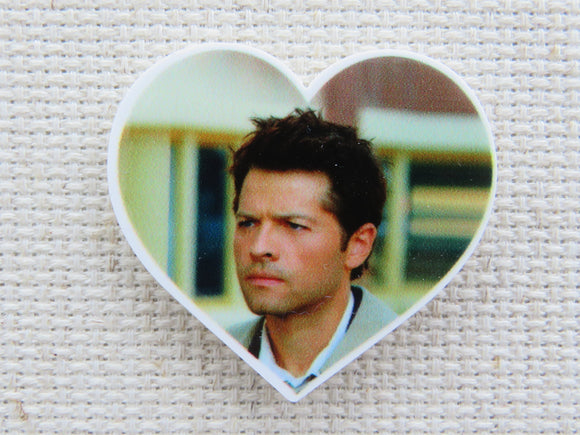First view of Castiel Heart Needle Minder.