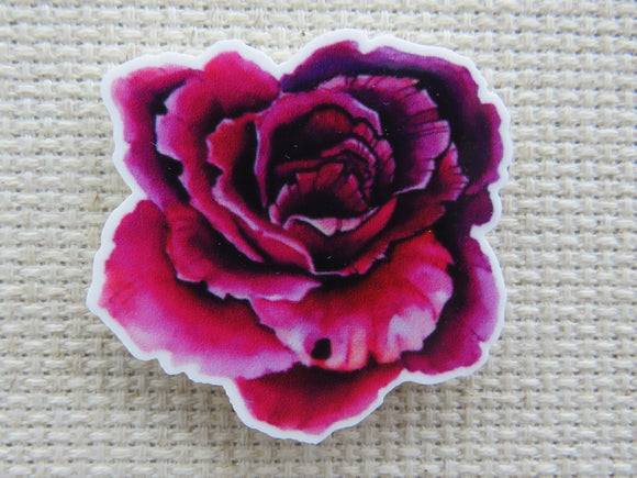 First view of purple flower Needle Minder.