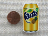 Second view of Pineapple Fanta Soda Needle Minder.