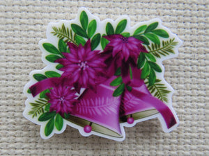 Purple bells needle minder.