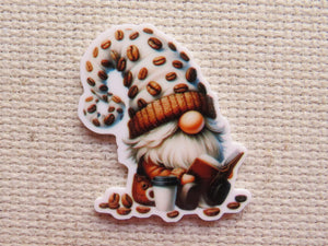 First view of Reading Coffee Gnome Needle Minder.