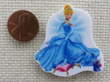 Second view of Cinderella in her Beautiful Blue Gown Needle Minder.