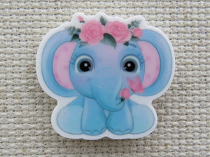 First view of Blue Elephant Needle Minder.