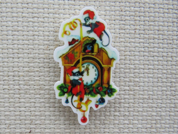 First view of Christmas Cuckoo Clock Needle Minder.