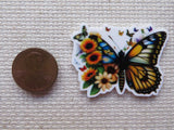 Second view of Butterfly Magic Needle Minder.