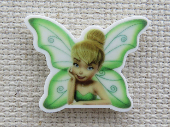 First view of Smiling Tinkerbelle Needle Minder.
