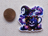 Second view of Gnome Tea Needle Minder.