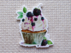 First view of Boysenberry Cupcake Needle Minder.