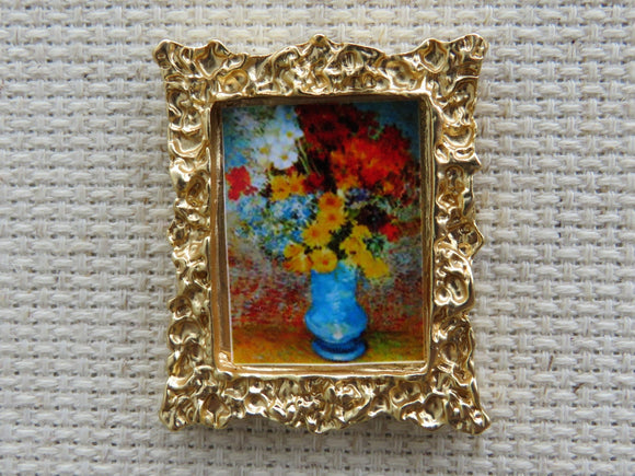 First view of Flowers in a Blue Vase Needle Minder.