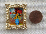 Second view of Flowers in a Blue Vase Needle Minder.