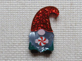 First view of Sparkly Red Gnome Needle Minder.