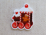 First view of Gingerbread Train Needle Minder.