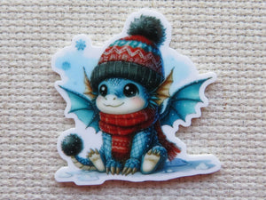 First view of Christmas Dragon Needle Minder.