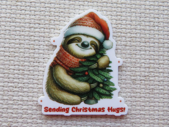 First view of Sending Christmas Hugs Needle Minder.