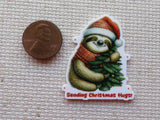 Second view of Sending Christmas Hugs Needle Minder.