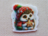 First view of Christmas Hedgehog Needle Minder.