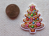 Second view of Frosted Christmas Tree Cookie Needle Minder.