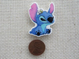 Second view of Stitch with a Baby Bird Needle Minder.