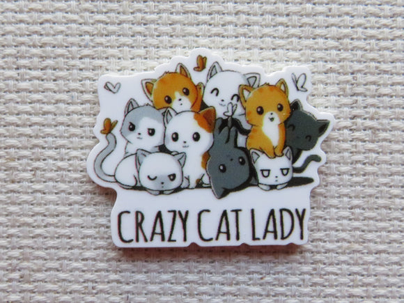 First view of A Pile of Cats, Crazy Cat Lady Needle Minder.