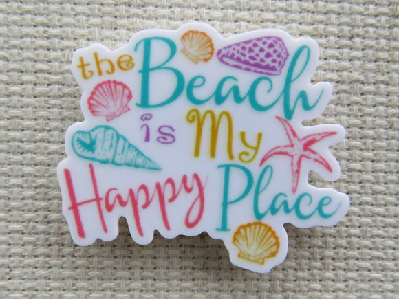 First view of The Beach is My Happy Place Needle Minder.