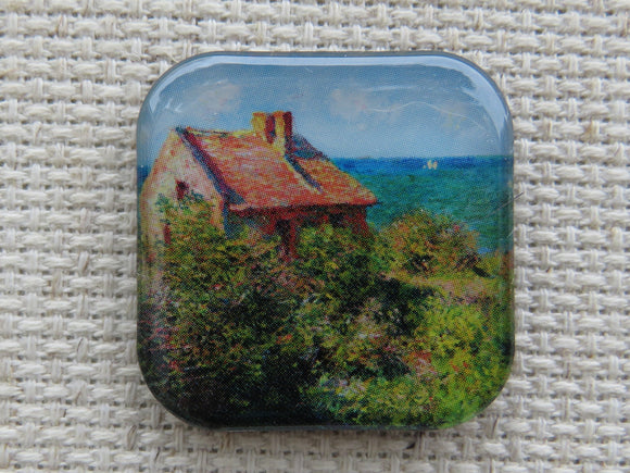 First view of The Custom's Officer's Cabin Needle Minder.