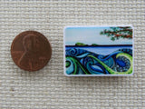 Second view of Wave Art Needle Minder.