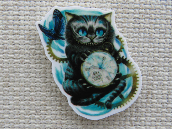 First view of Black Cat with a Clock Needle Minder.