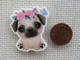 Second view of Cute Puppy Dog Needle Minder.