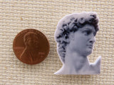 Second view of Statue of David Needle Minder.