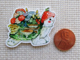 Second view of Shroom Turtle Needle Minder.