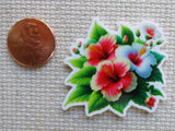 Second view of A Trio of Hibiscus Flowers Needle Minder.